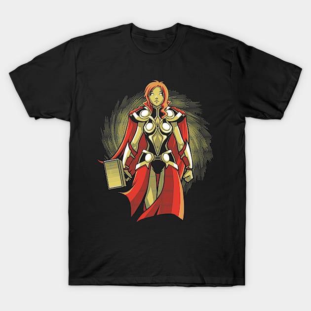 Goddess of Lightning T-Shirt by Xmashed Gear